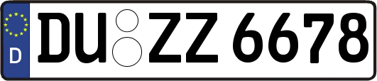 DU-ZZ6678