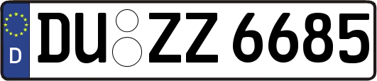 DU-ZZ6685