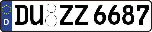 DU-ZZ6687
