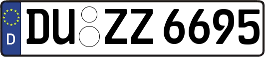 DU-ZZ6695