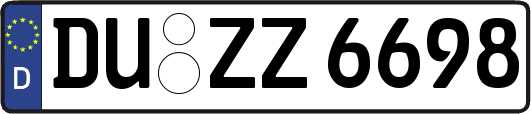 DU-ZZ6698