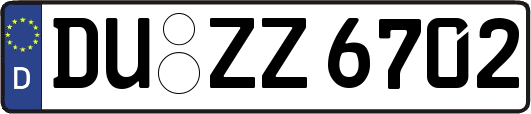 DU-ZZ6702