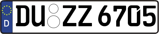 DU-ZZ6705