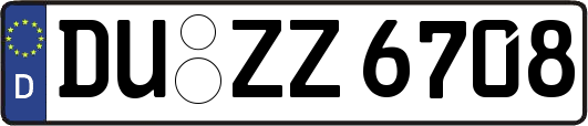 DU-ZZ6708