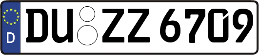 DU-ZZ6709