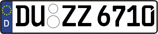 DU-ZZ6710