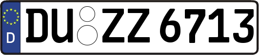 DU-ZZ6713