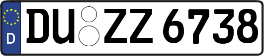 DU-ZZ6738
