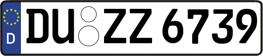 DU-ZZ6739