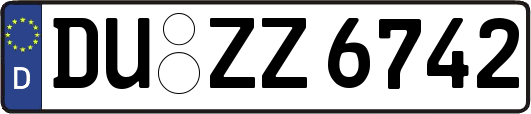 DU-ZZ6742