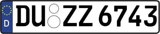 DU-ZZ6743