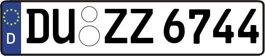 DU-ZZ6744