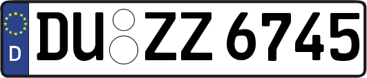 DU-ZZ6745