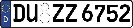 DU-ZZ6752