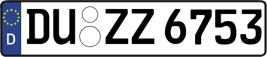 DU-ZZ6753