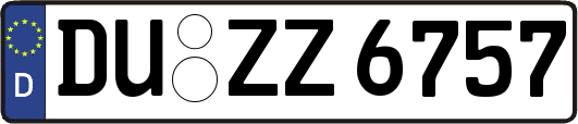 DU-ZZ6757