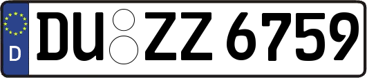 DU-ZZ6759