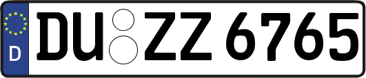 DU-ZZ6765