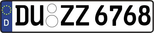 DU-ZZ6768