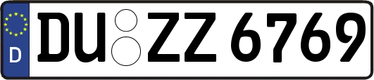 DU-ZZ6769