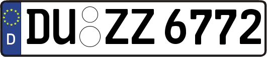 DU-ZZ6772