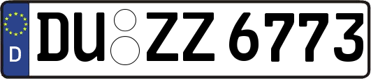 DU-ZZ6773