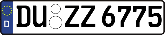 DU-ZZ6775
