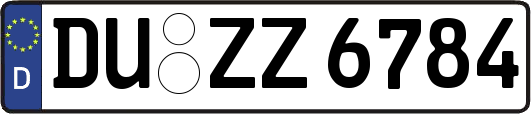 DU-ZZ6784