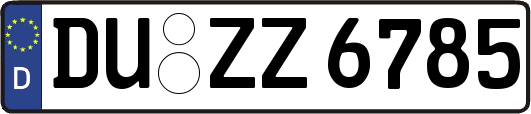 DU-ZZ6785