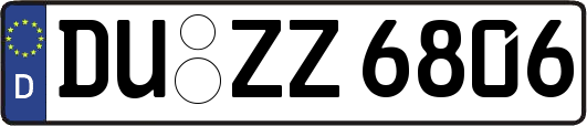 DU-ZZ6806