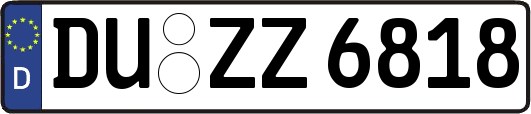 DU-ZZ6818