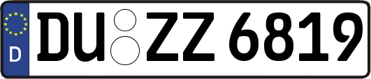 DU-ZZ6819