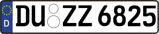 DU-ZZ6825