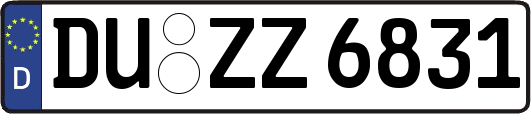 DU-ZZ6831