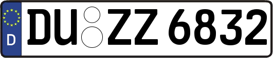 DU-ZZ6832