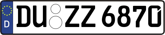 DU-ZZ6870