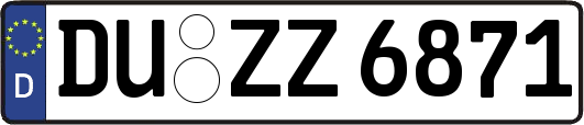DU-ZZ6871