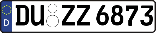 DU-ZZ6873