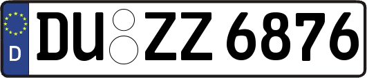 DU-ZZ6876