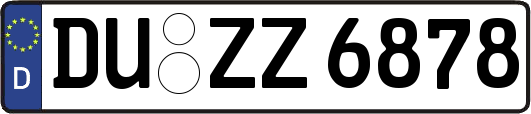 DU-ZZ6878