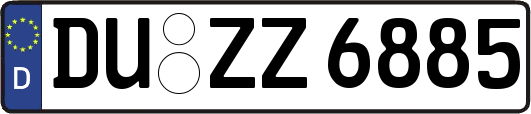 DU-ZZ6885