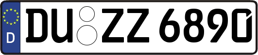 DU-ZZ6890