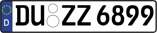 DU-ZZ6899