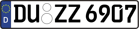 DU-ZZ6907