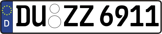 DU-ZZ6911