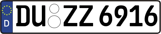 DU-ZZ6916