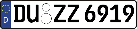 DU-ZZ6919