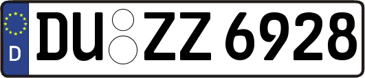 DU-ZZ6928