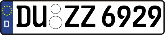 DU-ZZ6929