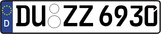 DU-ZZ6930